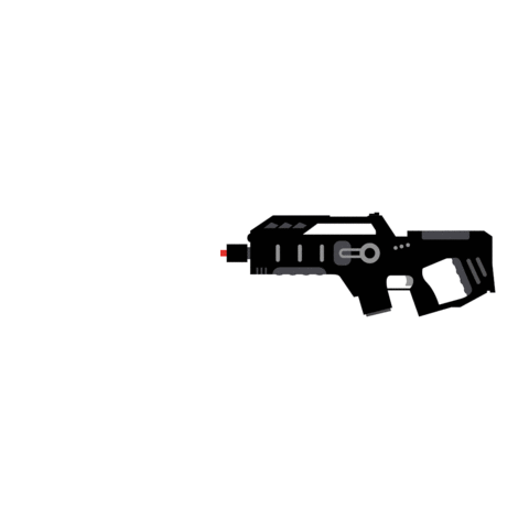 Fun Gun Sticker by underdock_studio