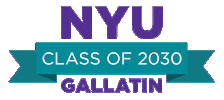 New York University Nyu Sticker by MeetNYU