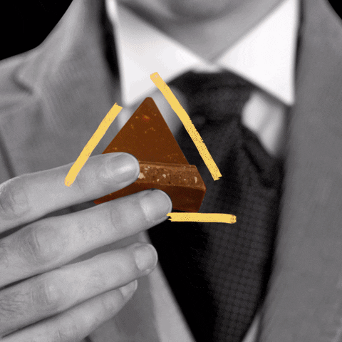 Man Eating Chocolate GIF by Toblerone