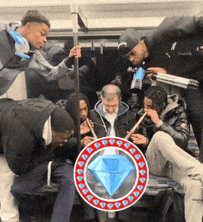 Diamond Subway GIF