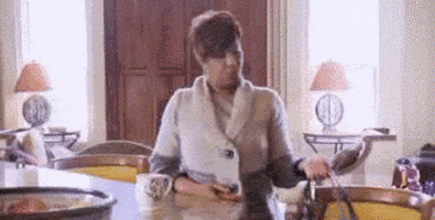 black minding my own business GIF