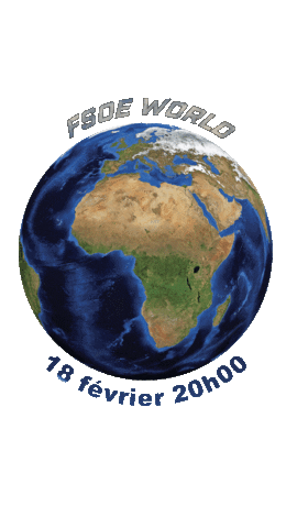 World Terre Sticker by FSOE Clothing