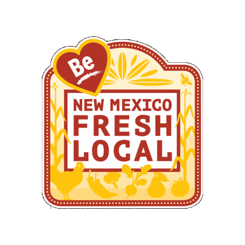 Newmexico Landofenchantment Sticker by New Mexico Farmers' Marketing Association