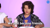 No I told, we're just friends ok. : r/gifs