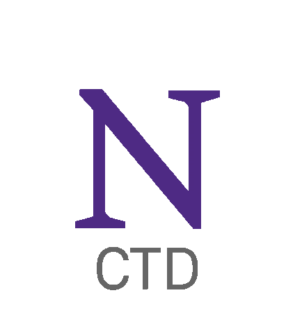 Ctd Sticker by Northwestern University