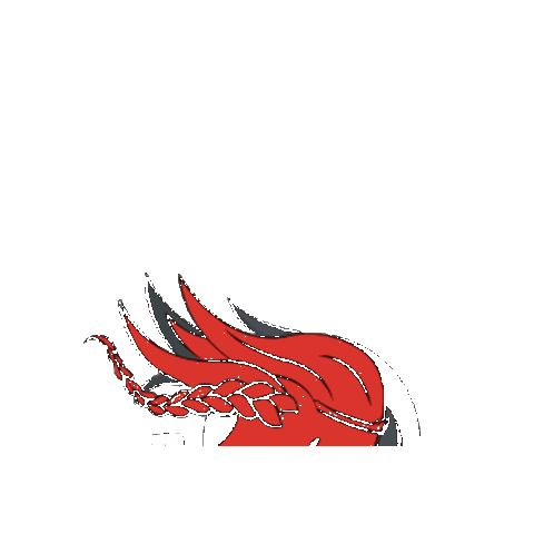 Essex Rebels Bucs Sticker by Aurora Beach Volleyball