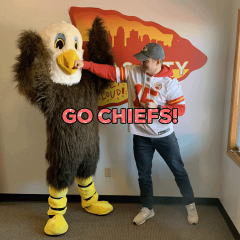 Chiefs Eagles Super Bowl Football Nfl Mascot Junction GIF
