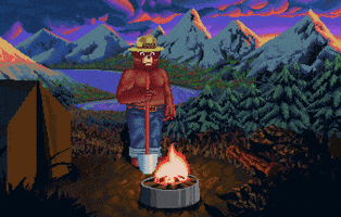 Camping Ad Council GIF by Amplifier Art