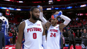 andre drummond good job GIF by NBA