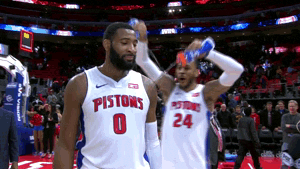 andre drummond good job GIF by NBA