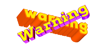 Warning Sticker