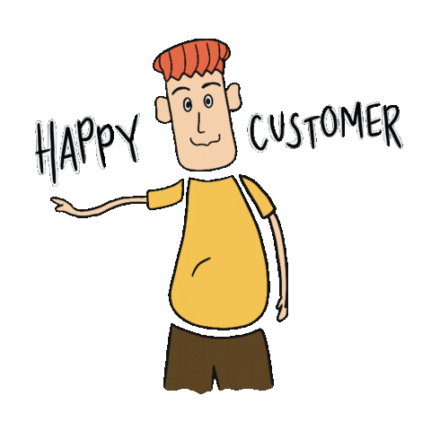 Happy Customer Animated