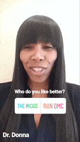 run dmc dr. donna GIF by Dr. Donna Thomas Rodgers