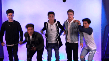 excited boy band GIF by Music Choice