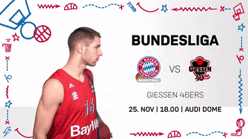 giessen 46ers bbl GIF by FC Bayern Basketball