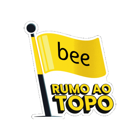 Rumo Ao Topo Sticker by Bee Delivery