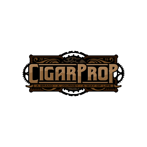 CigarProp Sticker