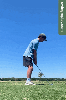Golf Swing Replay GIF