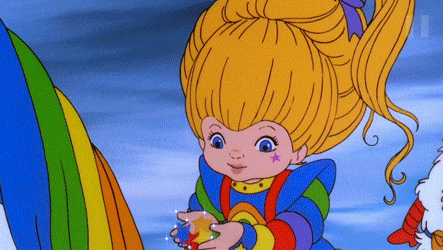 rainbow brite GIF
