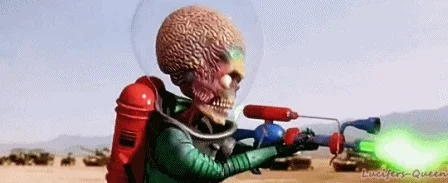 alien mars attacks GIF