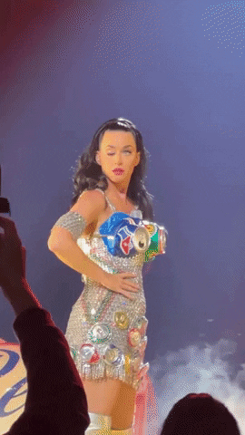 Katy Perry Performance GIF by Storyful