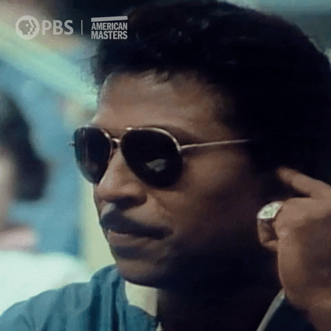 Rock And Roll Sunglasses GIF by American Masters on PBS