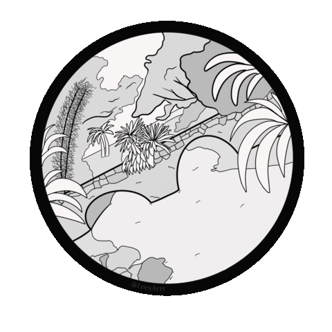 River Bridge Sticker