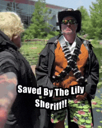 Water Lily Sheriff GIF
