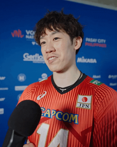 Happy Japan GIF by Volleyball World