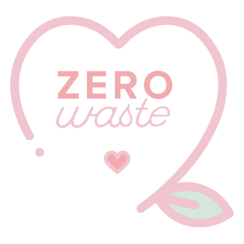 Zero Waste Sticker by worn.
