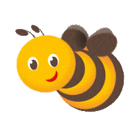 Loop Bees Sticker by Bright Bee