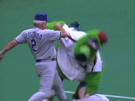 La Dodgers Fight GIF