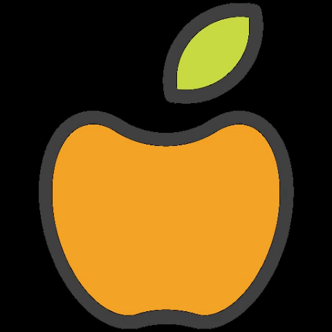 School Apple GIF