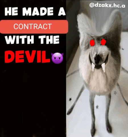 Evil Dog GIF