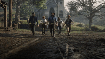 red dead redemption 2 squad GIF by Rockstar Games