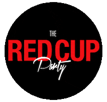 Red Cup Party Sticker
