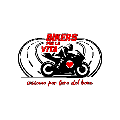 Bikers Per La Vita Sticker
