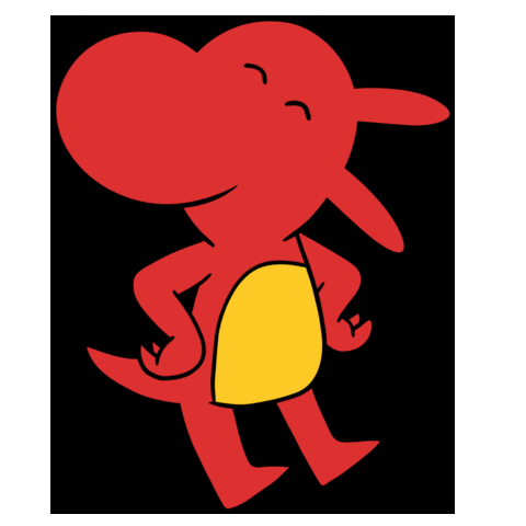 Dance Dragon Sticker