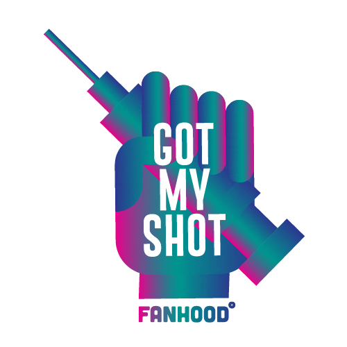 Vaccine Vaccination Sticker by Fanhood by BookMyShow