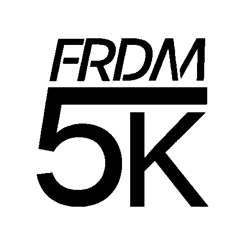 Run 5K Sticker by FRDM Church