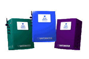 BLUE SAFETY Sticker