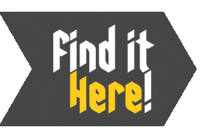 Arrow Find It Here Sticker