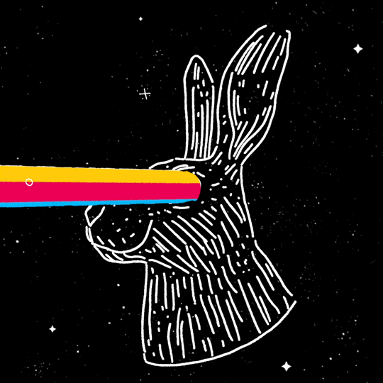 Lost In Space Rainbow GIF by Festival of Animation Berlin