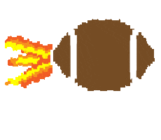 Super Bowl Football Sticker by mrjonjon