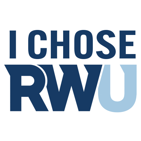 College Rwu Sticker by Roger Williams University