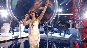 Singer Singing GIF by BRIT Awards
