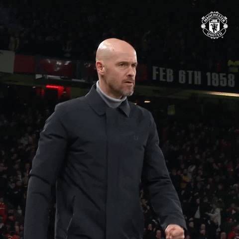 Happy Ten Hag GIF by Manchester United