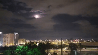Lightning Flashes Over Orlando
