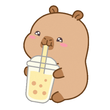 Happy Bubble Tea Sticker