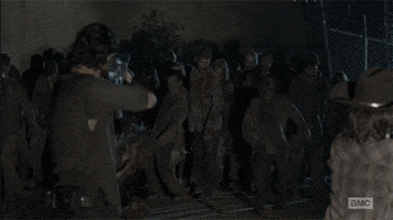 the walking dead zombie rick